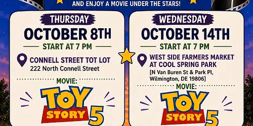 West Side Movie Night : West Side Farmers Market