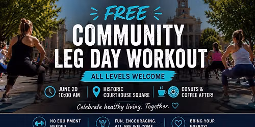 Free Community "Leg Day" Workout!