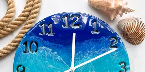 Resin Clock Making