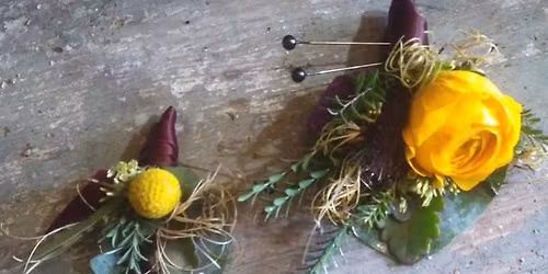 make your own prom boutinniere with by the bunch floral