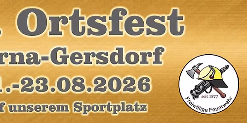 60. Ortsfest Borna-Gersdorf