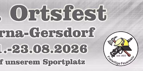 60. Ortsfest Borna-Gersdorf