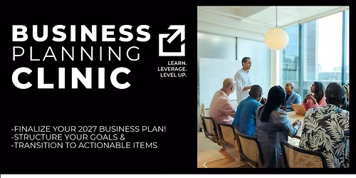 2027 Business Planning Clinic - Federal Way