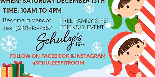 Holiday Hurry Market @ Schulze\u2019s Pit Room