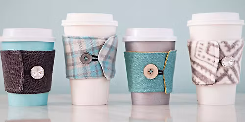 Sip n\u2019 Sew: Coffee Cozies