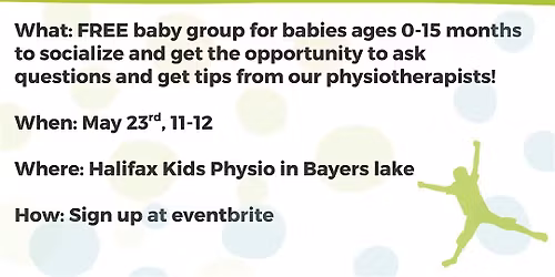 Halifax Kids Physio Play and Learn Baby Group