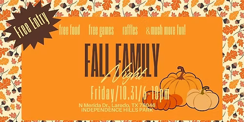 Fall Family Night