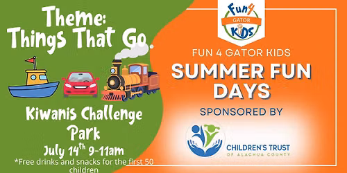 F4GK Summer Fun Things That Go