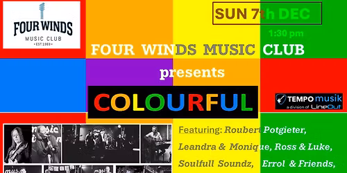 `COLOURFUL' A musical expression of colours in songs and artists 
