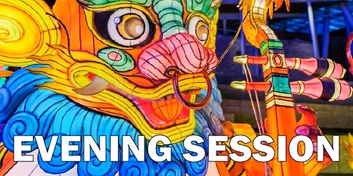 2025 North Carolina Chinese Lantern Festival - EVENING SESSION at Koka Booth Amphitheatre at Regency Park