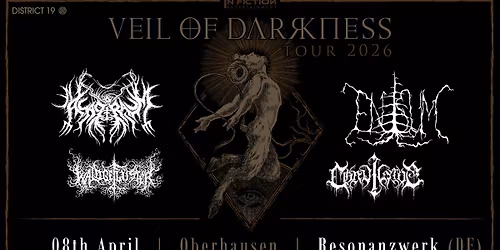 "Veil Of Darkness" - Tour 2026 - ASAGRAUM | ENISUM | WALDGEFL\u00dcSTER | CONVICTIVE