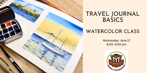 Travel Journal Basics in Watercolors