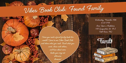 Vibes Book Club: Found Family