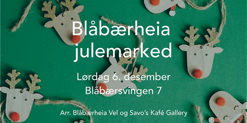 Bl\u00e5b\u00e6rheia julemarked 2025