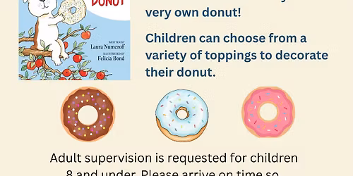 Donut Decorating Story Hour