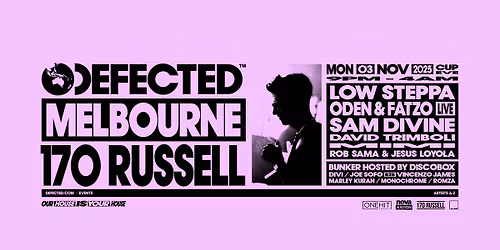 Defected Melbourne 2025