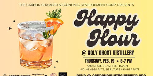 Happy Hour @ Holy Ghost Distillery