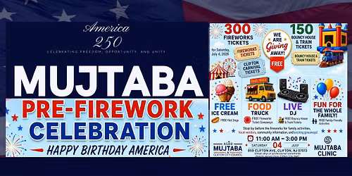FREEDOM FEST 250 WITH MUJTABA