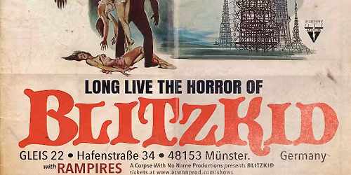 BLITZKID (USA) + RAMPIRES (D) - M\u00fcnster - Gleis 22
