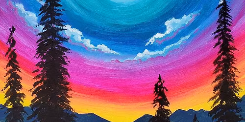 Paint and Sip Event: Moon Rise Forest