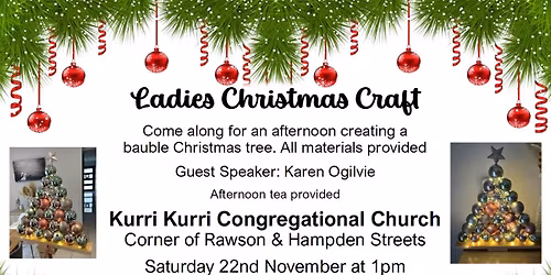 Ladies Christmas Craft