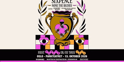 AVLYST! Sixpence None The Richer \/ Parkteatret \/ Pres. av FKP Scorpio