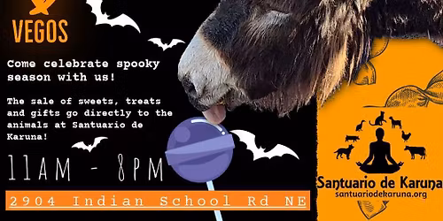 HONDO-WEEN Santuario de Karuna Bake Sale Fundraiser at Vegos