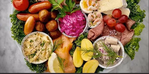 Svorsk julelunsj p\u00e5 selveste luciadagen p\u00e5 Favorittkaf\u00e9en