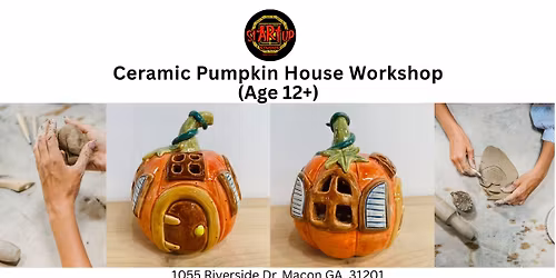 Ceramic Pumpkin House Workshop