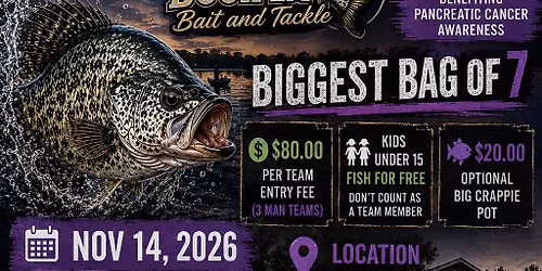 Bag of 7 Crappie Tournament