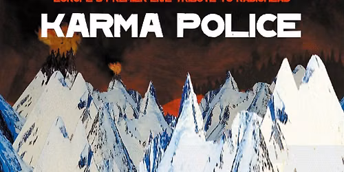 KARMA POLICE - Warrington - Fri 11th Sept - Irish Club (Tribute)