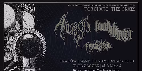 Torching The Skies - LOATHFINDER, ANGRRSTH, FRIGHTFUL, Krak\u00f3w, \u017baczek, 7.11.2025