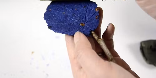 The Land Tells Our Stories Artist Workshop: Pulp Cast Leaves with May Babcock