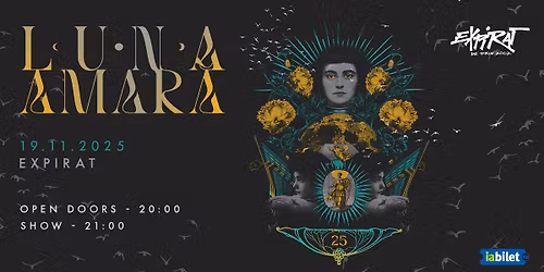 Luna Amar\u0103 - 25 de ani - Electric @Expirat, Bucure\u0219ti 19\/11\/2025