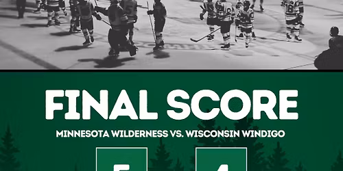 Minnesota Wilderness at Wisconsin Windigo at The Ponds of Brookfield Ice Arena