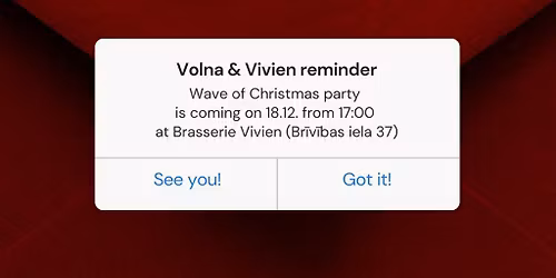 Wave of Christmas Party