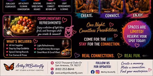 30+ Art Mixer Speed Date Event