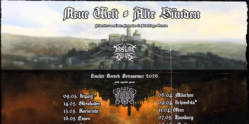 Non Est Deus - Neue Welt = alte S\u00fcnden - Double Record Release Tour 2026 - Live in Karlsruhe 