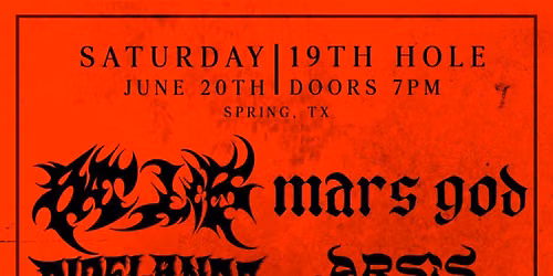Bat Lips, Mars God, Arsis Thesis, Direlands