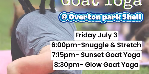 Goat Yoga @ Overton Park Shell