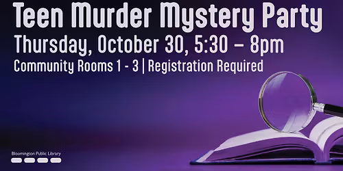 Teen Murder Mystery Party