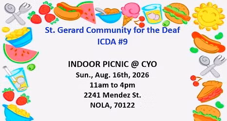 St. Gerard Indoor Picnic