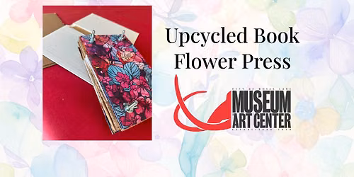 Upcycled Book Flower Press