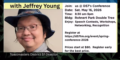 Toastmasters District 57 Conference