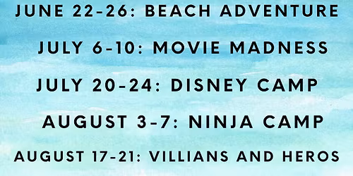 Wacky Week Summer Camp