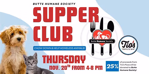 Butte Humane Society Supper Club