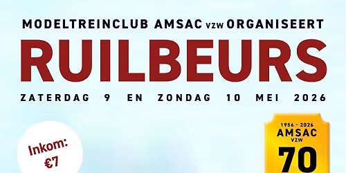 Expo en Ruilbeurs ter ere van 70 jarig bestaan