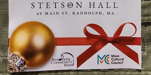Free Randolph Community Band Holiday Concert