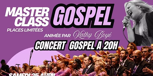 Masterclass Gospel et Concert