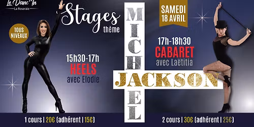 Stages Heels & Cabaret \/ Th\u00e8me Michael Jackson